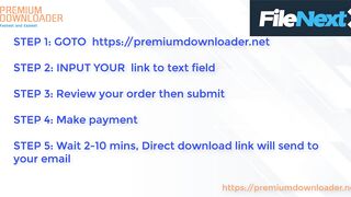 Premium Downloader - How to get VIP link from FileNext without premium account in 2024