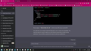 Code With ChatGPT - Create Upload UI in ReactJS | MERN Stack With ChatGPT Project Tutorial #3