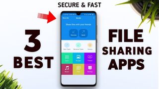 DroidRox - Top 3 File Sharing Apps for Android ⚡⚡ || Best File Transfer App