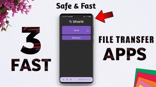 DroidRox - Top 3 Fast File Transfer Apps ⚡⚡ || File Sharing App for Android