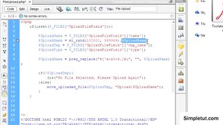 SimpleTut - PHP File Upload Tutorial - Learn How to Upload Files Using PHP
