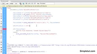 SimpleTut - PHP File Upload Tutorial - Learn How to Upload Files Using PHP