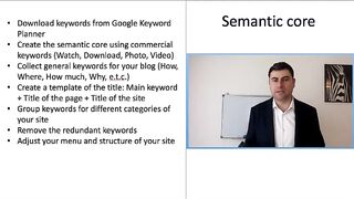 MoneyPlatform - Semantic core (Lesson 3)