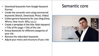 MoneyPlatform - Semantic core (Lesson 3)