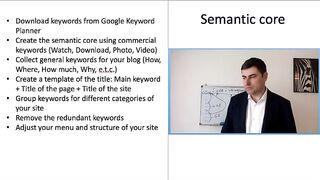 MoneyPlatform - Semantic core (Lesson 3)