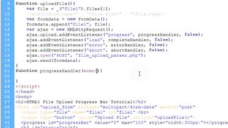 Adam Khoury - File Upload Progress Bar Meter Tutorial HTML5 Ajax PHP