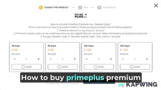 Worldkeys Pro - How to Buy PrimePlus Premium Key by PayPal