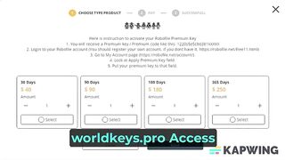 Worldkeys Pro - How to Buy RoboFile Premium Key by PayPal