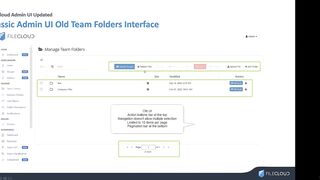 FileCloud - Updated Admin UI Improves Ease of Use for FileCloud Team Folders