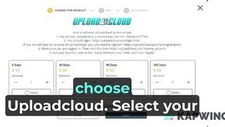 Worldkeys Pro - How to Buy UploadCloud Premium Key by PayPal