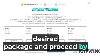 Worldkeys Pro - How to Buy UploadCloud Premium Key by PayPal