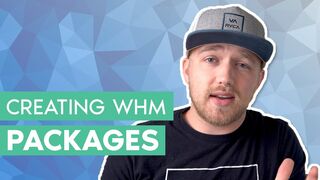 Bryce Matheson - How to Create a Package in WHM | How to Start a Web Hosting Company