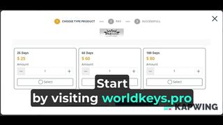 Worldkeys Pro - How to Buy XFile Premium Key by PayPal