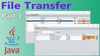 Ra Ven - File Transfer - Java Socket Programming Part 1