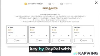 Worldkeys Pro - How to Buy Rapidgator Premium Key by PayPal