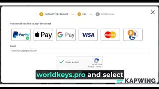 Worldkeys Pro - How to Buy LinkSnappy Premium Key by PayPal