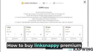 Worldkeys Pro - How to Buy LinkSnappy Premium Key by PayPal