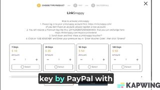 Worldkeys Pro - How to Buy LinkSnappy Premium Key by PayPal