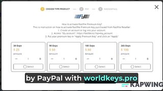 Worldkeys Pro - How to Buy FastFile Premium Key by PayPal