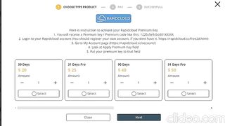 Worldkeys Pro - Effortless Guide: Purchasing RapidCloud Premium Key via PayPal