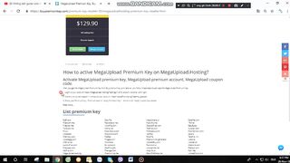 Buy Premium - How to Buy Megaupload Premium Key via Paypal