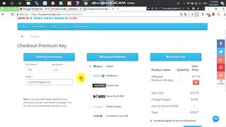 Buy Premium - Buy Filespace Premium Key/Account via Paypal