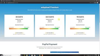 Filesharing Premium - Wdupload 1 Year Premium