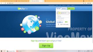 ViooMax - How to Upgrade Free Alfafile Account to Alfafile Premium