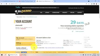 ViooMax - How to Upgrade Alldebrid Free Account to Alldebrid Premium Account