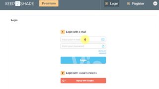 ViooMax - How to Upgrade Keep2share Free to Premium using Premium Code