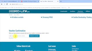 ViooMax - How to Upgrade DebridLink Free Account to Premium Account