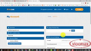 ViooMax - How to create a HotLink Free Account