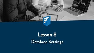 MoneyPlatform - Lesson 8: K2S Database Settings