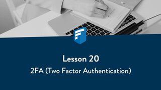 MoneyPlatform - Lesson 20: K2S Two Factor Authentication