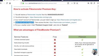 PremiumInstant - How to activate Filesmonster premium key in 2024