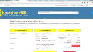 PremiumInstant - How to buy Datafile premium via Paypal, Visa or MasterCard
