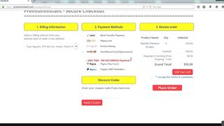PremiumInstant - How to buy Depfile Premium by Visa or MasterCard