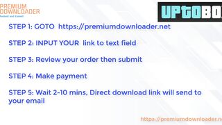 Premium Downloader - How to download file from Uptobox without premium account (Leech link 2024)