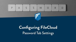 MoneyPlatform - Configuring K2S: Password Tab Settings