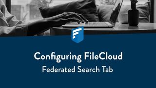 MoneyPlatform - Configuring K2S: Federated Search Tab