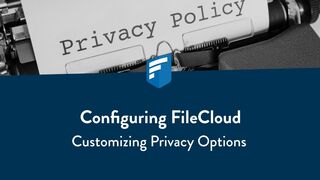 MoneyPlatform - Configuring K2S: Customizing Privacy Options