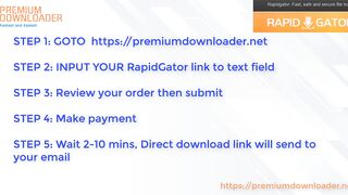 Premium Downloader - How to download file from Rapidgator without premium account in 2024