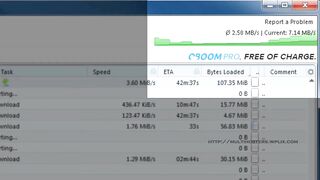 Multihoster - JDownloader 2 Speed Test (Putdrive Premium)