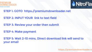 Premium Downloader - How to download file Nitroflare without premium account (Leech link 2024)